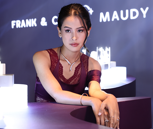 Maudy Ayunda sebagai Creative Director pada koleksi 'See The Light' Framk & co X Maudy Ayunda. (Foto:Dok. Frank & co)