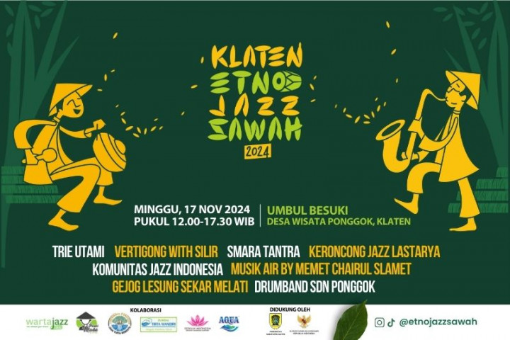 Klaten Etno Jazz Sawah 2024 Padukan Musik dan Alam