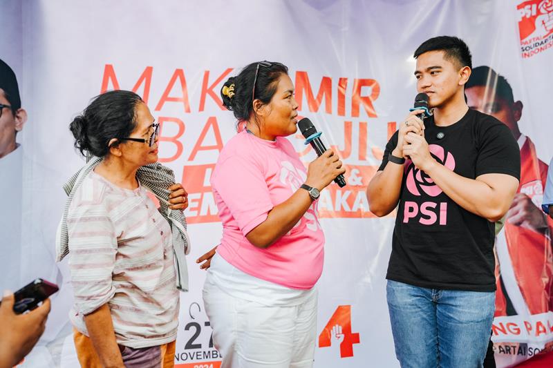 Warga Binjai Keluhkan Masalah Pasar ke Kaesang, Amir Janji Cari Solusi