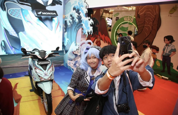 Hadir di Indonesia Comic Con 2024, Honda BeAT x Kobo Kaneru Pikat Generasi Muda