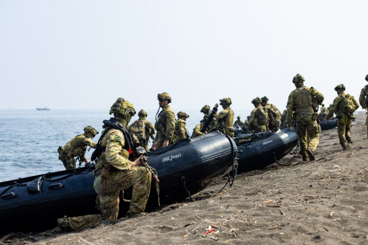 Libatkan 3.000 Prajurit, Latihan Militer Amfibi Indonesia-Australia Resmi Dimulai