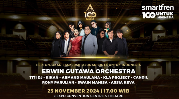 Blibli Jadi Partner Tiket Konser‘Smartfren Malam 100 Cinta