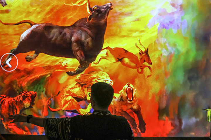 Mengunjungi Pameran Lukisan Digital Karya Basoeki Abdullah di Galeri Indonesia Kaya