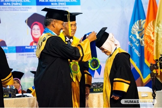 Unesa Tambah 11 Guru Besar Baru, Diminta Dorong Menuju World Class University