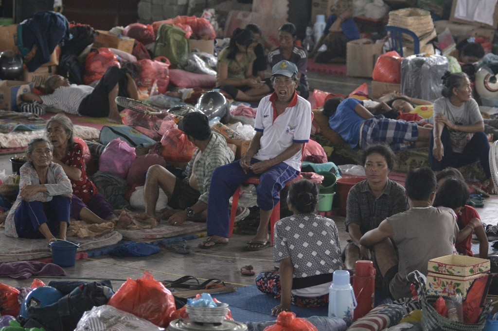 Warga mengungsi, ANTARA FOTO/Fikri Yusuf/ (Deny Irwanto)