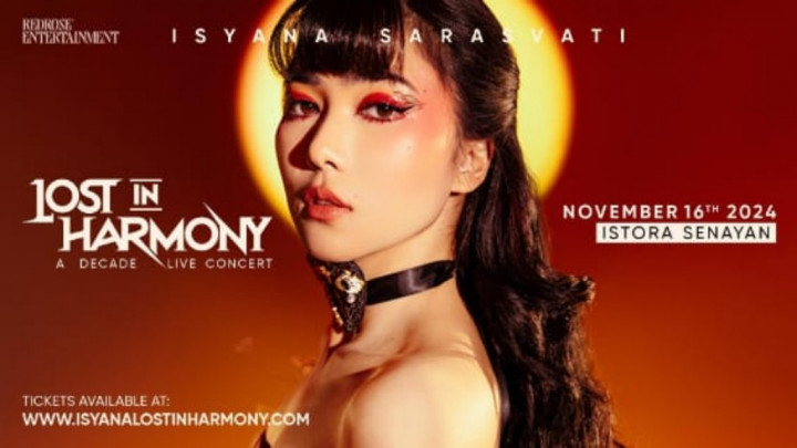 Rayakan Satu Dekade Berkarya, Isyana Sarasvati Gelar Konser 'Lost In Harmony' Akhir Pekan Ini