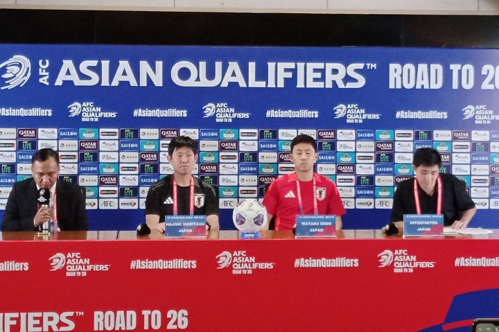 Moriyasu Sebut Timnas Jepang Bakal Kesulitan Menghadapi Indonesia