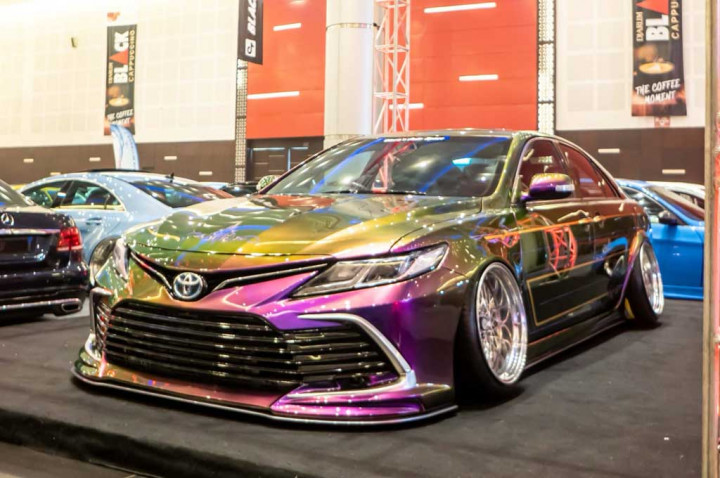 Kolaborasi Kontes Modif dan Drift di Final Battle BAB 2024 Surabaya