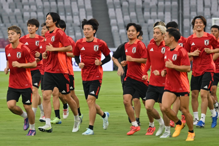 Momen Persiapan Timnas Jepang Jelang Melawan Indonesia