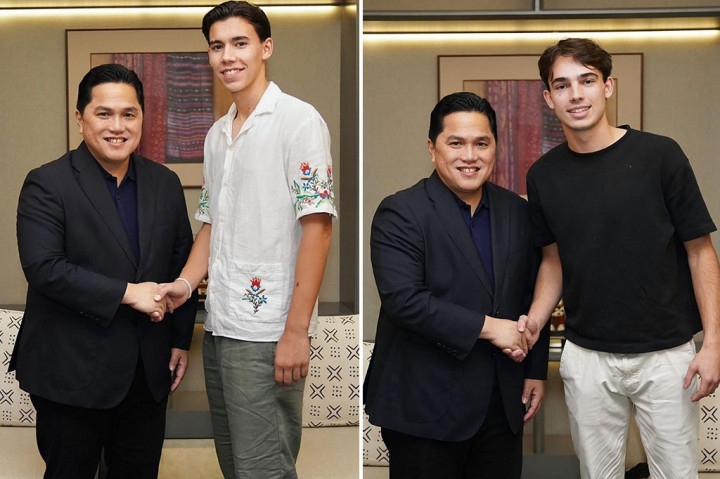 Erick: Tim Geypens dan Dion Markx Segera Dinaturalisasi