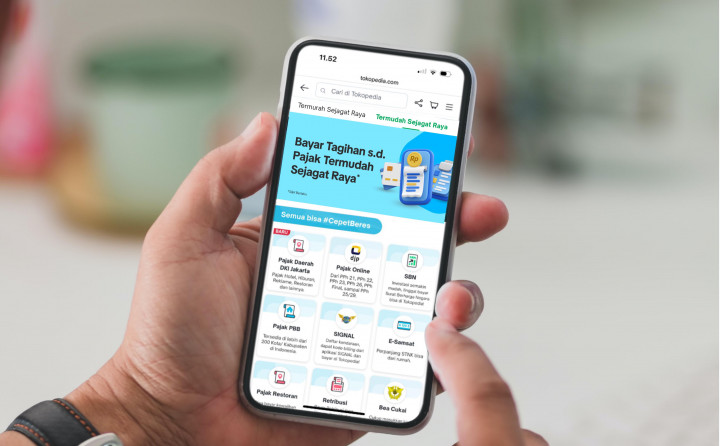 Bayar Pajak Kendaraan Bermotor di Tokopedia di Lebih Banyak Wilayah