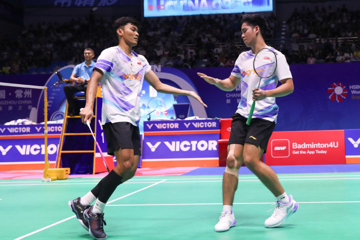 Kumamoto Masters 2024: Fikri/Daniel tak Kuasa Bendung Fajar/Rian