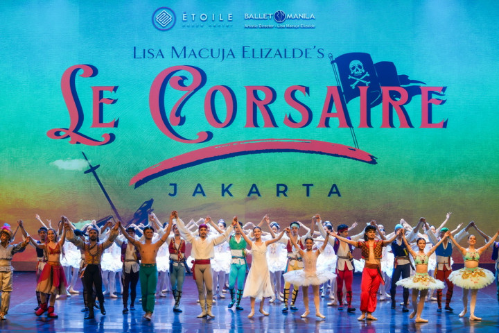 Kolaborasi Penari Indonesia dan Filipina di Pertunjukan Le Corsaire Jakarta