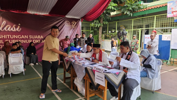 Jelang 27 November, KPU DKI Gelar Simulasi Pencoblosan