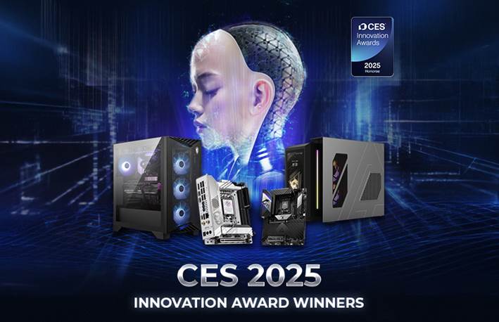 MSI Raih 5 Innovation Honoree Awards CES 2025