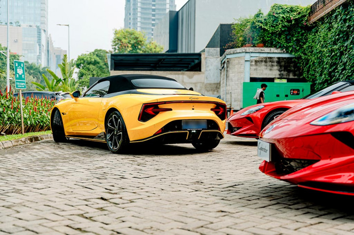 MG Cyberster Mulai Terparkir Di Garasi Konsumen