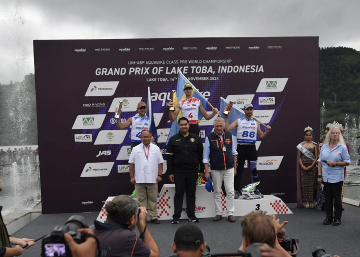 Menpora: Aquabike Jetski World Championship Toba Kian Diminati Dunia Internasional