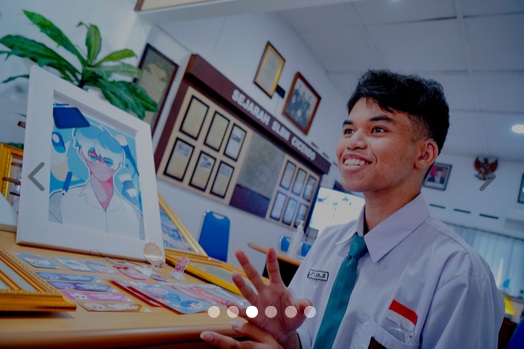 Tala, Siswa Tuli yang Punya Dua HAKI Lewat Karya Desain Grafis