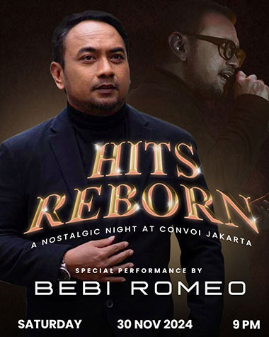 Bebi Romeo jadi Musisi Pertama yang Tampil di Seri Konser Hits Reborn