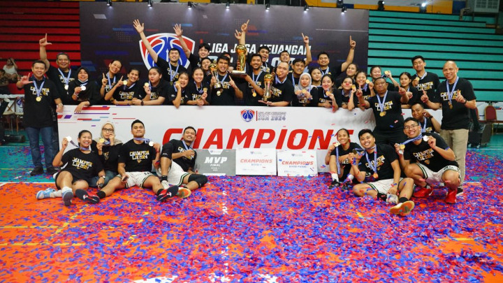 Bank Mandiri Sapu Bersih Gelar Liga Jasa Keuangan 2024