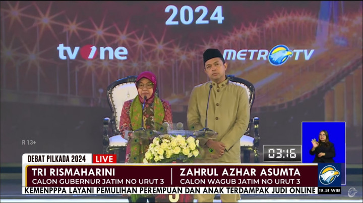 Tutup Debat Pamungkas, Begini Janji Risma-Gus Hans