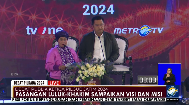 Tutup Debat Pamungkas, Luluk-Lukman Sebut Bintang Timnas Rizky Ridho dan Ernando