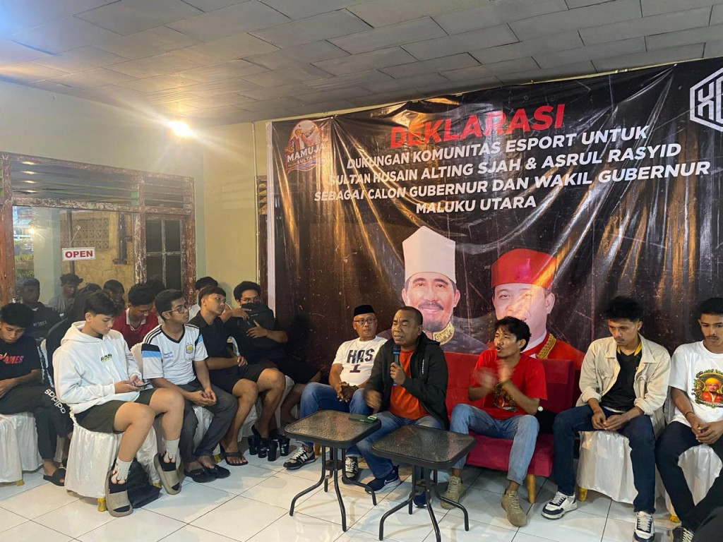 Paslon Gubernur Maluku Utara Husein-Asrul Ingin Kembangkan Generasi Muda