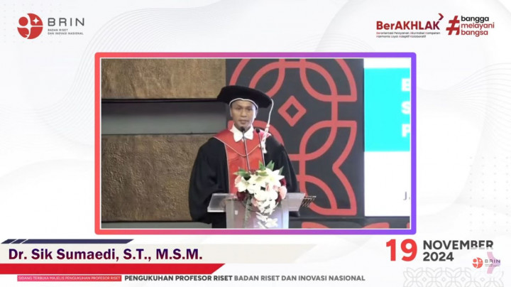 Profesor Riset BRIN Jelaskan Pentingnya ISO 9001 Bagi Organisasi dan Perusahaan