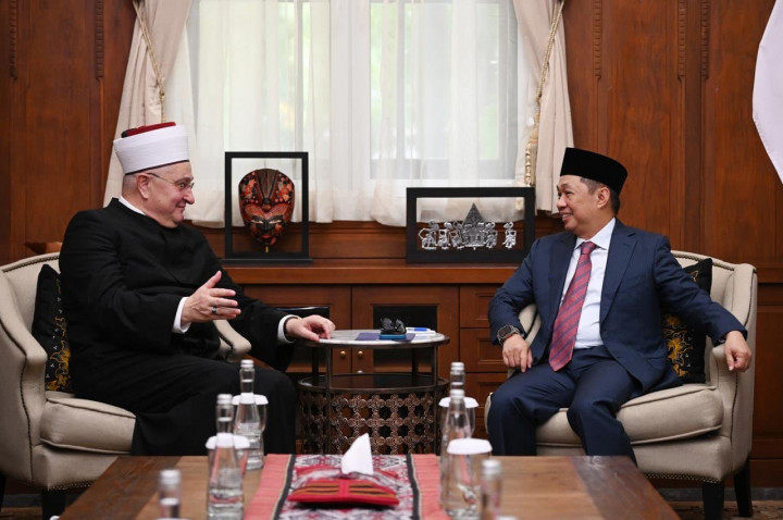 Terima Kunjungan Mufti Kroasia, Wamenlu Anis Matta Bahas Produk Halal