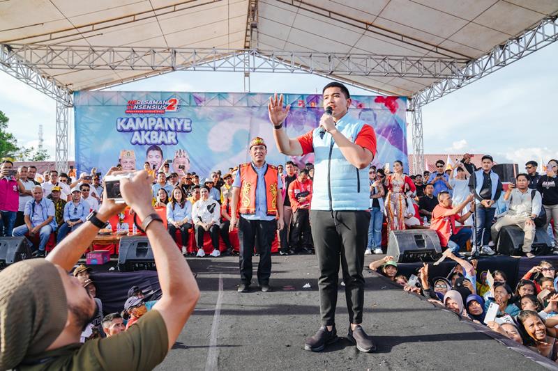 Kaesang Serukan Perubahan untuk Kabupaten Landak