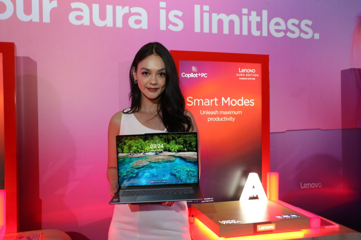 Laptop Lenovo Aura Edition dan Copilot+ PC Sudah Hadir di Indonesia