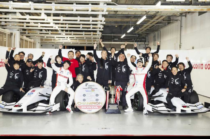 Honda Amankan Gelar Juara Tim di Super Formula 2024