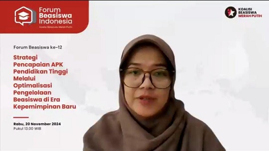 Beasiswa Diharapkan Mampu Meningkatkan APK Pendidikan Tinggi