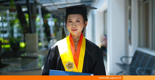 Cerita Marcheline, Wisudawan Terbaik FEB UGM Dapat Kerja di Perusahaan Big 4 Sebelum Lulus
