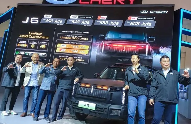 Chery Merilis Harga Mobil Offroad Listrik J6, Termurah Rp498 Juta