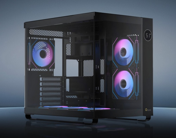 Ocypus Iota C70 BK ARGB, Casing Minimalis Sudah Dukung BTF