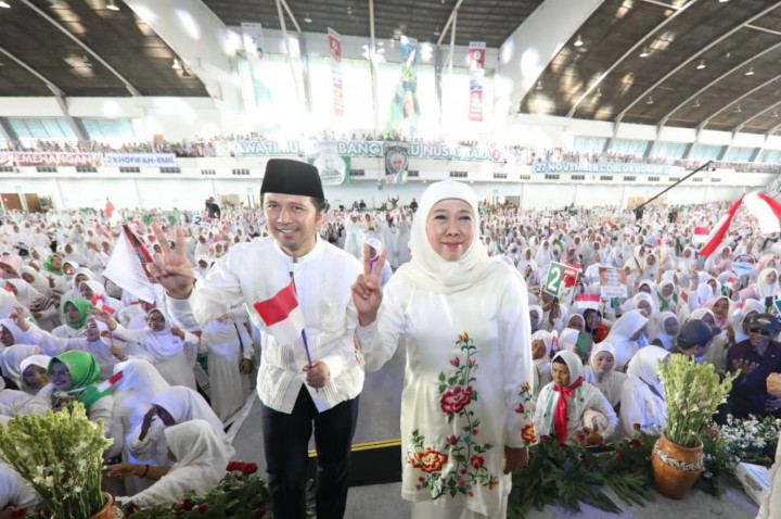 Akhiri Kampanye, Khofifah-Emil Minta Pendukung Kawal Suara Pilkada 2024