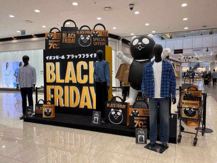 Aeon Mall Sentul City Gelar Black Friday, Pesta Diskon hingga 70%