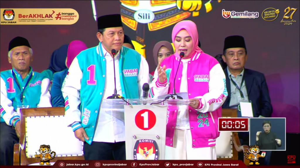Lantunkan 'Magadir', Acep-Gitalis Beberkan Program di Akhir Debat Pamungkas