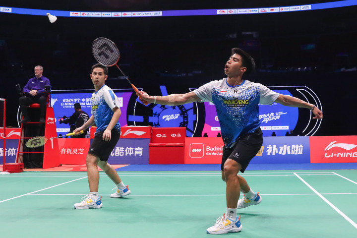 China Masters 2024: Sabar/Reza Kalah di Final, Wakil Indonesia Gagal Curi Gelar