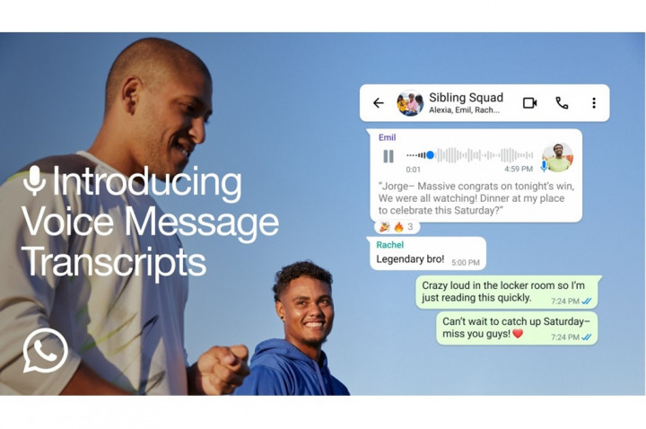 WhatsApp Dapatkan Fitur Transkripsi Pesan Suara