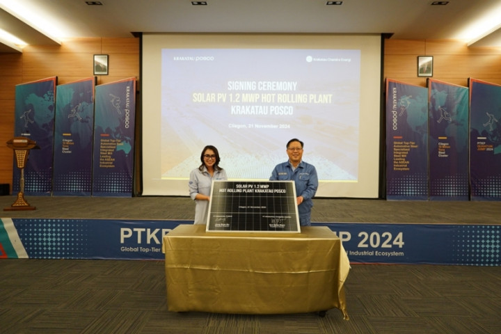 Begini Cara Krakatau Posco Perkuat Langkah Menuju Industri Baja Hijau