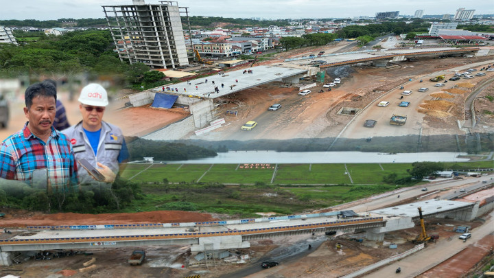 Usai Masa Cuti, Muhammad Rudi Langsung Tinjau Progres Proyek Infrastruktur