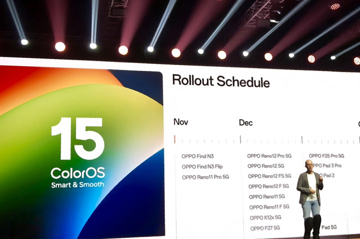 Ini Daftar dan Jadwal HP Oppo yang Kebagian ColorOS 15
