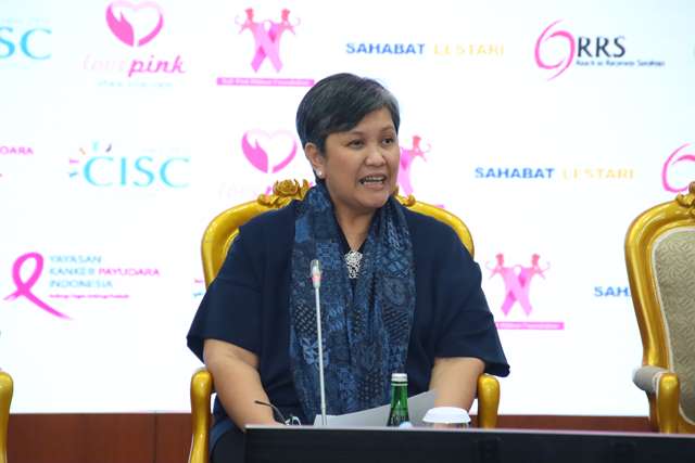 Lestari Moerdijat mengatakan dibutuhkan dukungan aktif negara dan masyarakat dalam pengobatan penderita kanker payudara. (Foto: Dok. Istimewa)