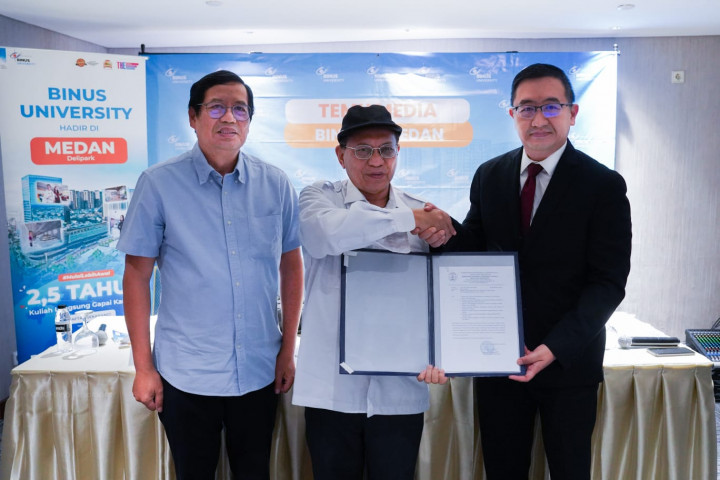 Tawarkan 5 Prodi, Binus University Buka Kampus di Medan