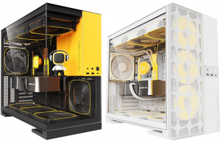 Pindah Posisi PSU ke Depan, Geometric Future Punya Casing PC Mewah