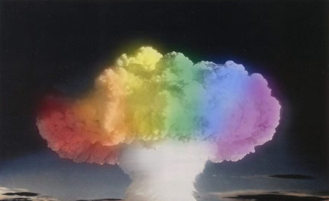 Gay bomb. (ABC.net.au)