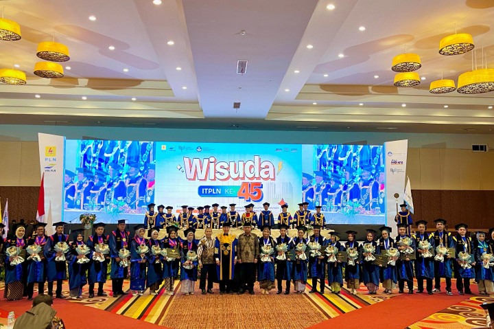 ITPLN Gelar Wisuda Ke-45, Dorong Lulusan Berkontribusi di Sektor Energi