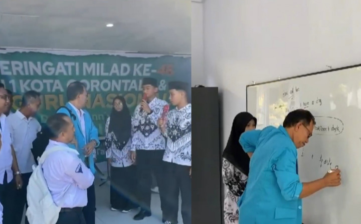 Unik! Guru dan Murid Tukar Peran saat Peringatan Hari Guru Nasional 2024